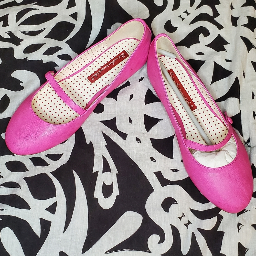 COPY - B.A.I.T footwear pink ballet flats
